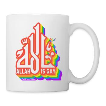 Allah Is Gay - Mug - white - Right