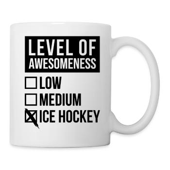 Eishockey Eishockey Eishockey Eishockey - Tasse - Weiß - Rechts