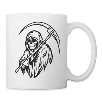 Death and its tool - Mug - white - Right