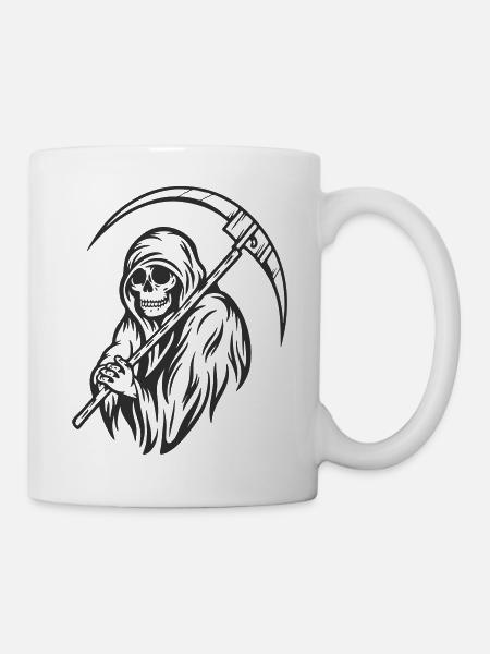 Death and its tool - Mug - white