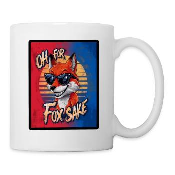Oh For Fox Sake - Mug blanc - blanc - Droite