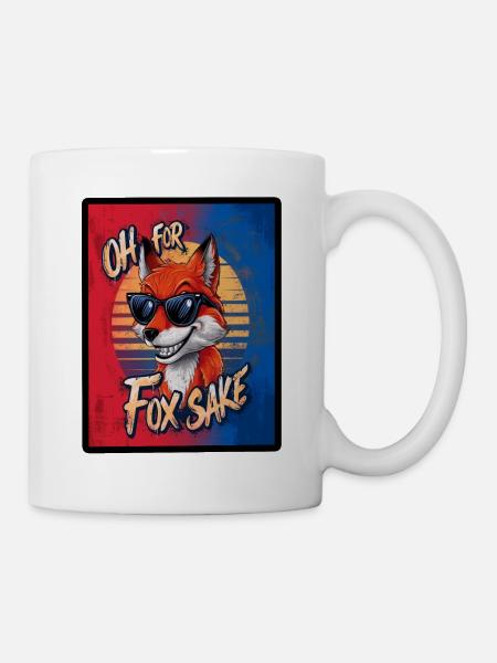Oh For Fox Sake - Mug blanc - blanc