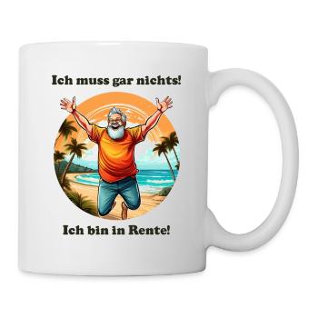 I don't have to do anything, man - Mug - white - Right