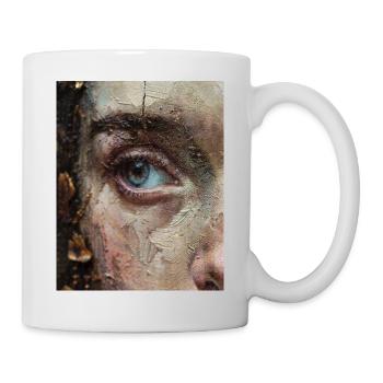 Dein Gesichtsausdruck verrät deine inneren Gedanken - Tasse - Weiß - Rechts
