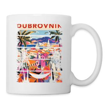 Croatie Croatie Voyage d’été Croatie Dubrovnik - Mug blanc - blanc - Droite
