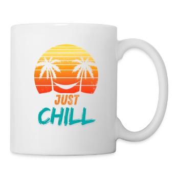 JUST CHIIL - Mug - white - Right