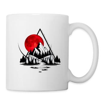DEAW Triangel 3 - Tasse - Weiß - Rechts