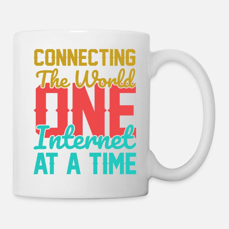 Connecting the World - Mug - white