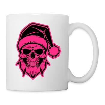Santa Claus Skull - Mug - white - Right
