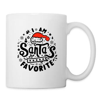 I am Santa's Favorite - Mug - white - Right