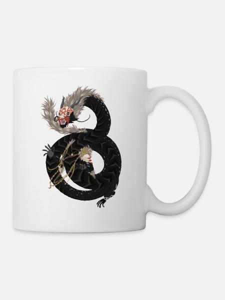 Dragonvessel - Tasse - Weiß