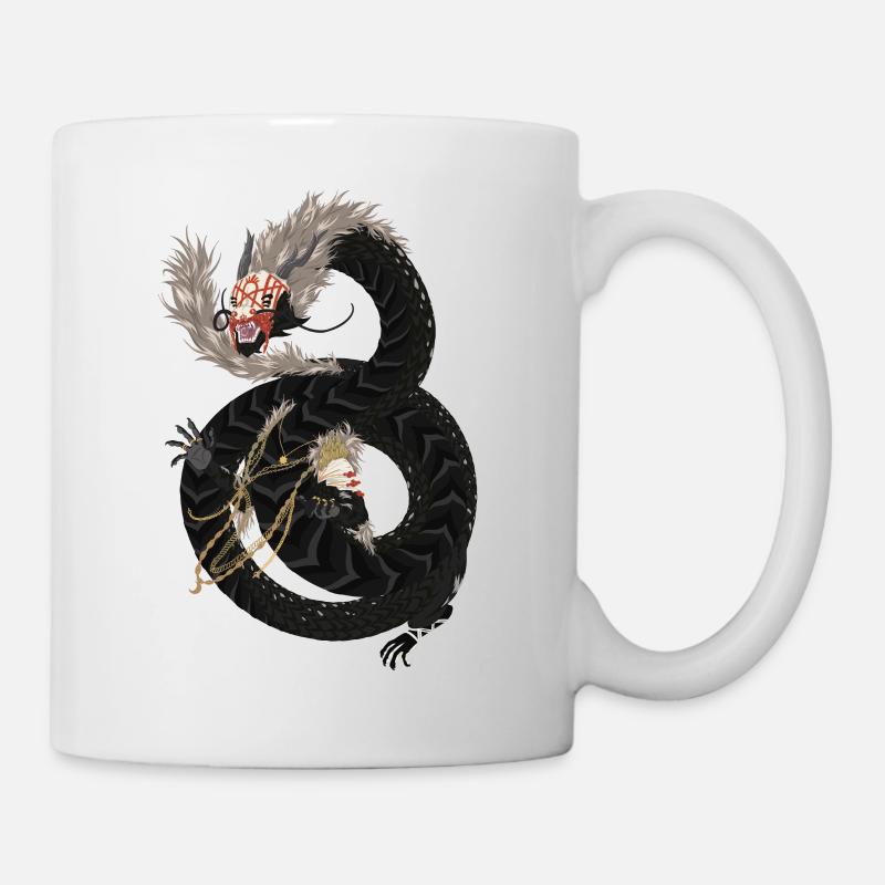 Dragonvessel - Tasse - Weiß