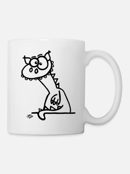 Le dragon - Mug blanc - blanc