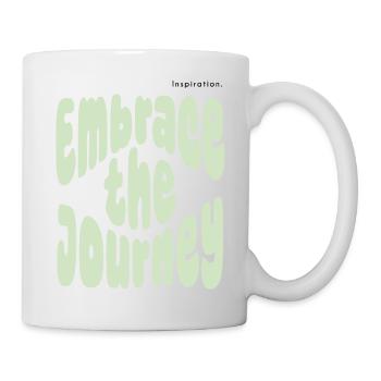 Embrace the Journey - Tasse - Weiß - Rechts