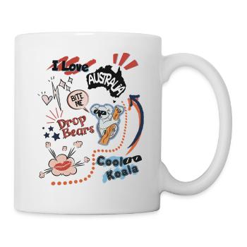 Advance Australia - Tasse - Weiß - Rechts