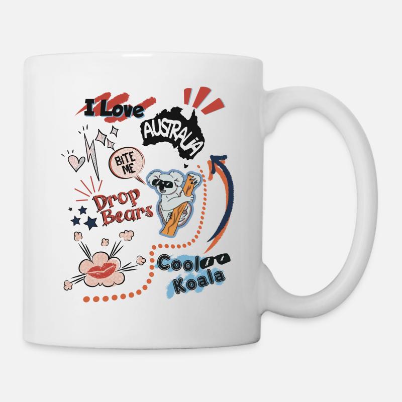 Advance Australia - Tasse - Weiß