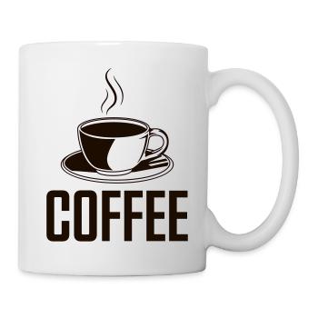 coffee - Tasse - Weiß - Rechts