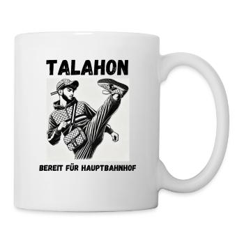 Talahon Kick - Tasse - Weiß - Rechts