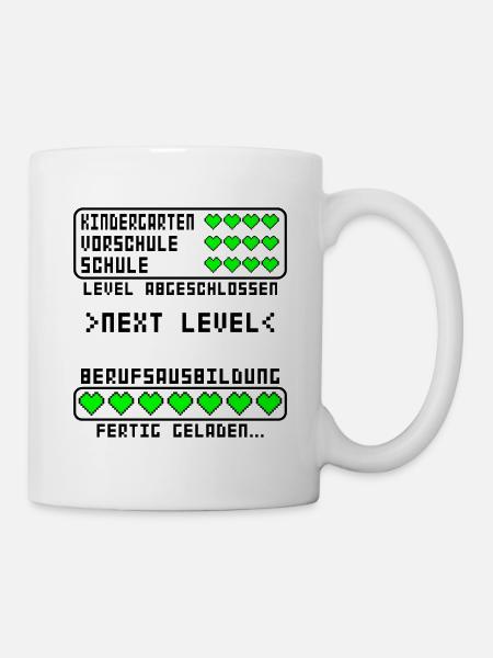 Berufsausbildung Abschluss Prüfung bestanden - Tasse - Weiß