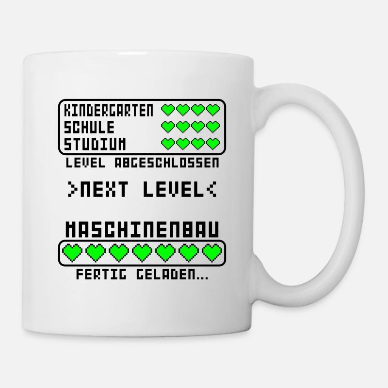 Maschinenbau Studium bestanden - Tasse - Weiß