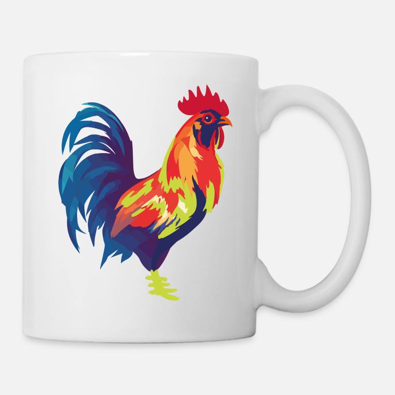 Coq - Mug blanc - blanc