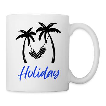 Palms Relax Holiday1 - Mug - white - Right