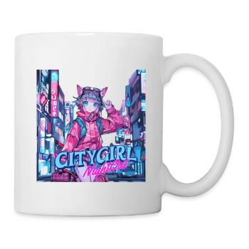 CityGirl Night Out - Neon Adventure - Mug - white - Right