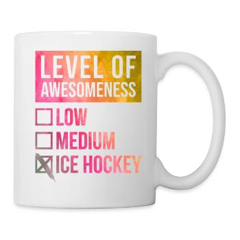 Eishockey Eishockey Eishockey Eishockey - Tasse - Weiß - Rechts