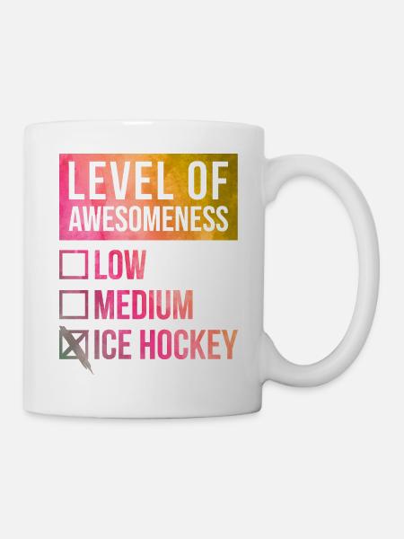 Eishockey Eishockey Eishockey Eishockey - Tasse - Weiß