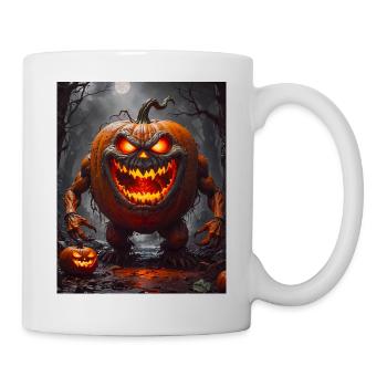 vegetables Apocalypse Monster giant pumpkin - Mug - white - Right