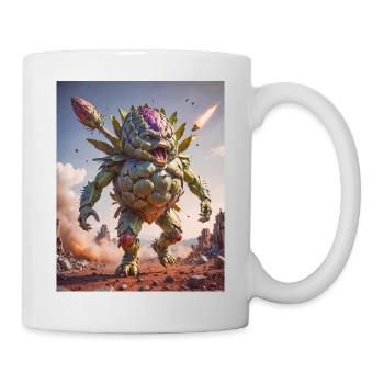 légumes chute Apocalypse Monster transformat - Mug blanc - blanc - Droite