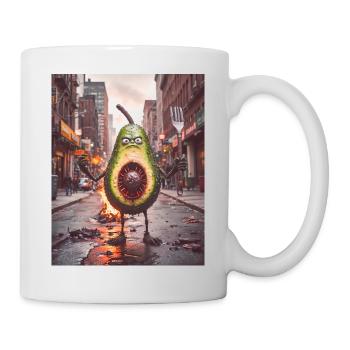 vegetables downfall Apocalypse Monster avocado - Mug - white - Right