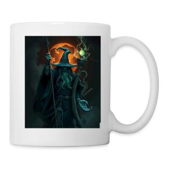 Magier - Tasse - Weiß - Rechts