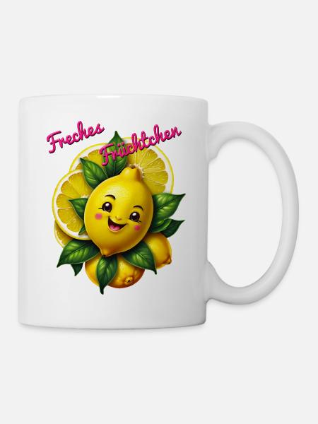 Freches Früchtchen - Tasse - Weiß