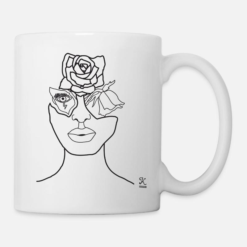 Renaissance K - Mug blanc - blanc
