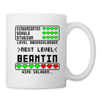 Beamtin in Ausbildung Beginn Baby Mädchen - Tasse - Weiß - Rechts