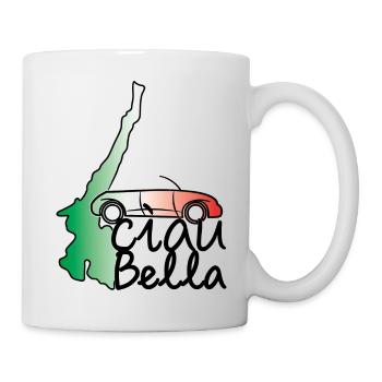 Gardasee Cabrio - Tasse - Weiß - Rechts