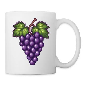 Grapes Pixel - Mug - white - Right