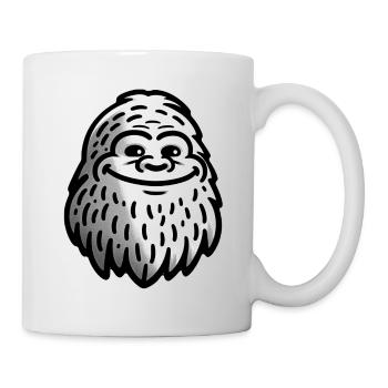 Smiling Yeti - Sasquatch Sighting - Mug - white - Right