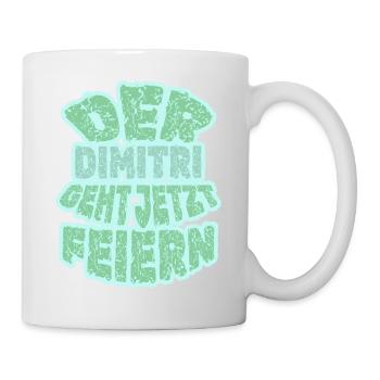 Cadeau pour Dimitri - Mug blanc - blanc - Droite