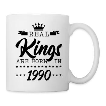 Kings Born in 1990 - Mug - white - Right