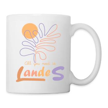 049c ALL YOU NEED - Mug blanc - blanc - Droite
