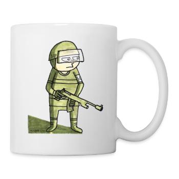 Little Soldier - Mug - white - Right