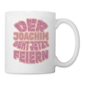 Joachim - Tasse - Weiß - Rechts