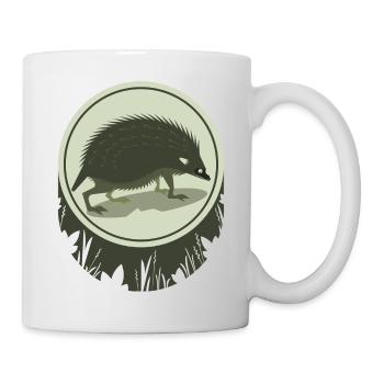 Igel - Tasse - Weiß - Rechts