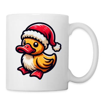 Noël Canard Sucré - Mug blanc - blanc - Droite