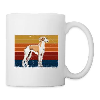 I Hug My Greyhound So I Don't Choke People - Mug blanc - blanc - Droite