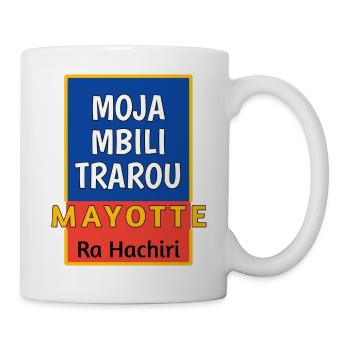Mayotte2_rahachiri - Mug blanc - blanc - Droite