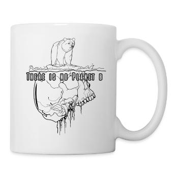 Ours polaire // Changement climatique // Illustration - Mug blanc - blanc - Droite