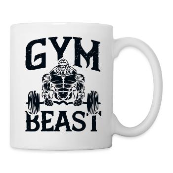 Gorilla Gym Beast - Mug - white - Right